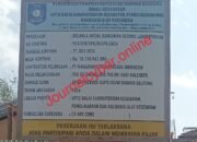 Proyek Pembangunan Gedung Laboratorium di Babel Oleh PT MCPI, Diduga Kuat Sengaja Abaikan K3