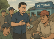 Harga Timah Tidak Sesuai Janji PT Timah, Penambang Kecil Kian Tercekik Oleh Kolektor Timah di Koba