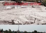 Kebal Hukum? Ponton Rajuk Tambang Timah Ilegal di Lampur Beroperasi Terang-terangan