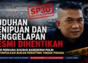 Mabes Polri Terbitkan SP3D, Tuduhan Penipuan dan Penggelapan terhadap Dr. Andi Kusuma Dinyatakan Bukan Tindak Pidana