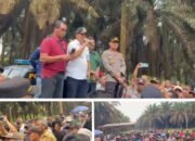 Hari Kedua Aksi, Delapan Desa Tolak Negosiasi Plasma Baru: “Selesaikan Dulu Utang Plasma Lama PT GML!”