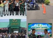 DENPOM II/5 BANGKA MELAKSANAKAN SOSIALISASI KESELAMATAN BERLALU LINTAS DALAM BERKENDARAAN DI WILAYAH KOREM 045/GAYA