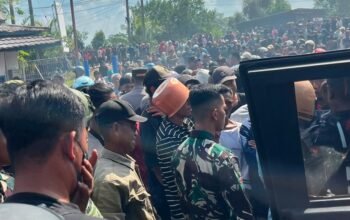 Situasi Memanas di PT Timah Beltim, Yonif TP 845/Ksatria Satam Bersama Kodim 0414 Siagakan Personel